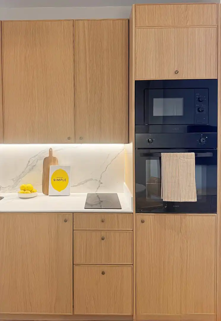 Kitchen of Apartments for rent in Madrid  with Air Conditioner and Heating