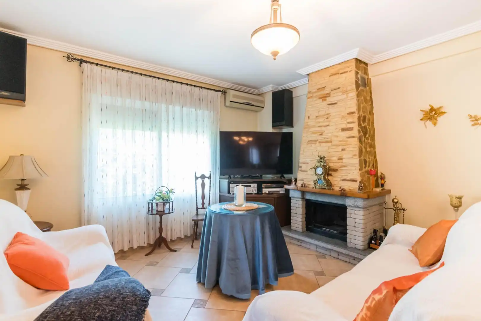 Sala d'estar de Casa o xalet en venda en Molina de Segura amb Aire condicionat, Calefacció i Jardí privat