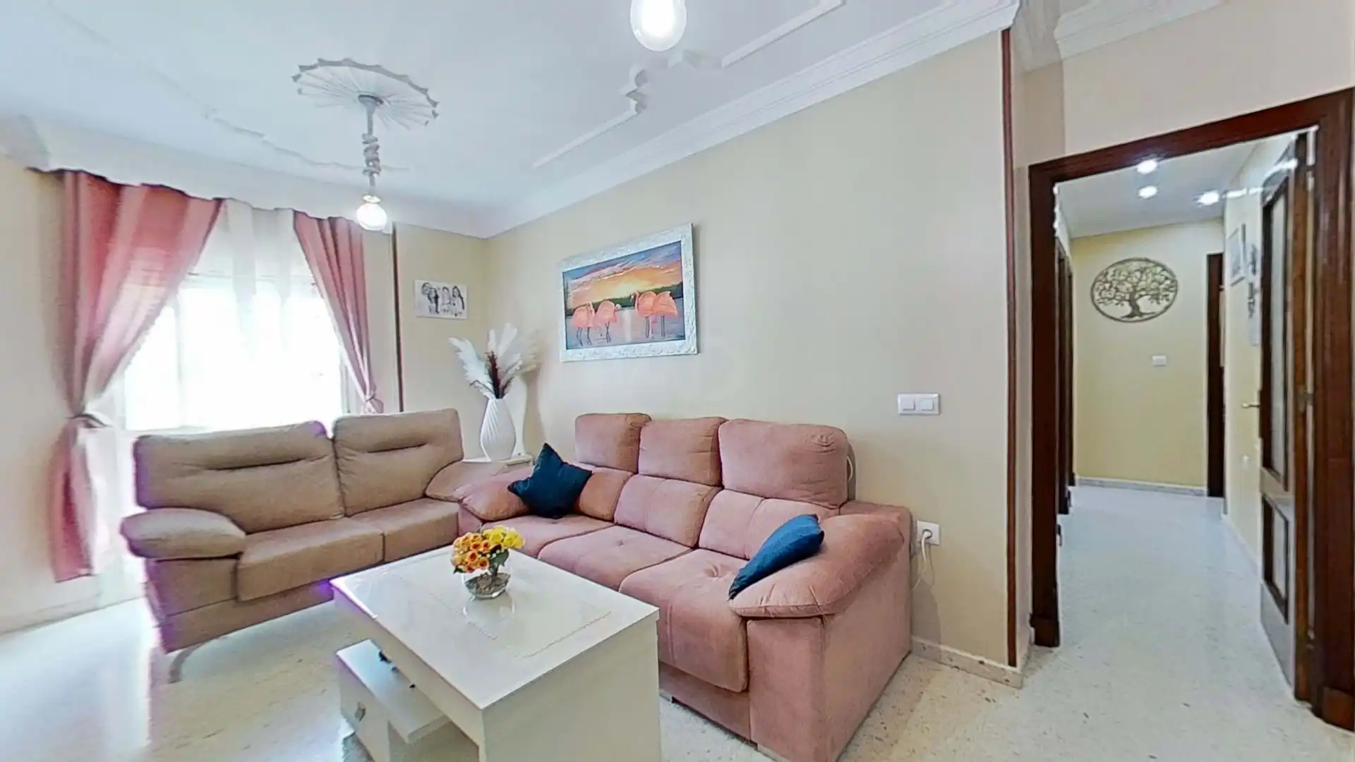 Living room of Flat for sale in Arcos de la Frontera  with Air Conditioner