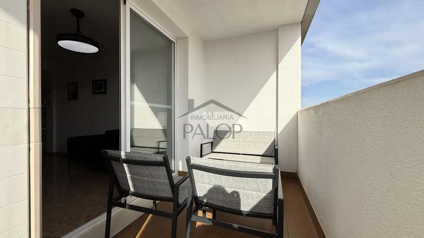 Terrasse von Maisonette zum Verkauf in La Pobla Llarga mit Klimaanlage und Terrasse