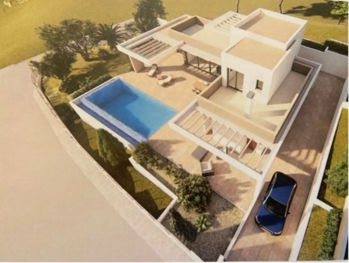Exterior view of Houses for sale in Jávea / Xàbia  with Terrace and Swimming Pool