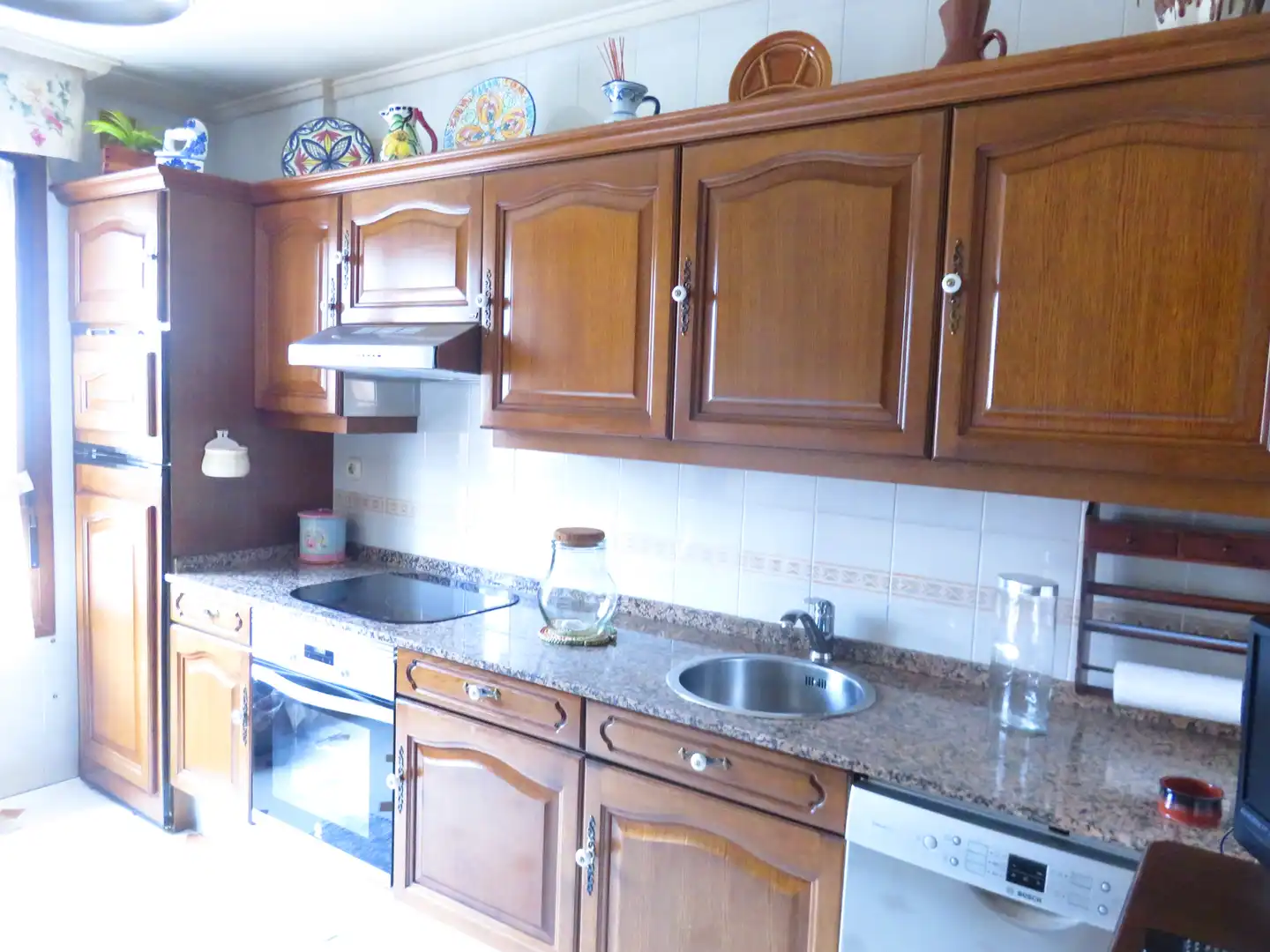 Cocina de Piso de alquiler en Avilés con Calefacción, Terraza y Amueblado