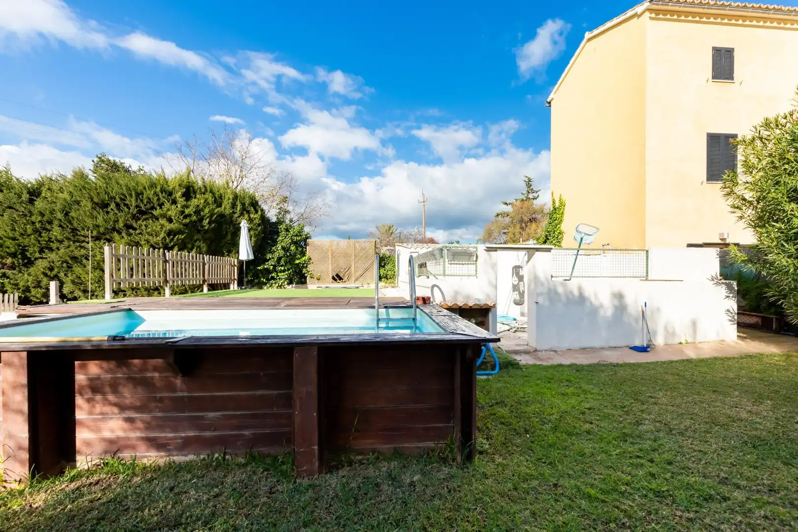 Piscina de Casa o xalet en venda en  Palma de Mallorca amb Aire condicionat, Jardí privat i Parquet