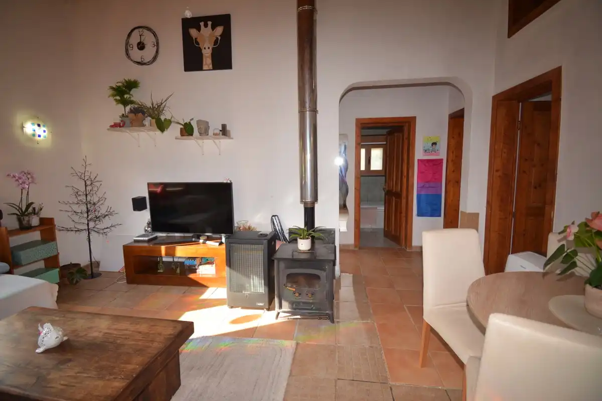 Wohnzimmer von Haus oder Chalet zum Verkauf in Dénia mit Klimaanlage und Privatgarten