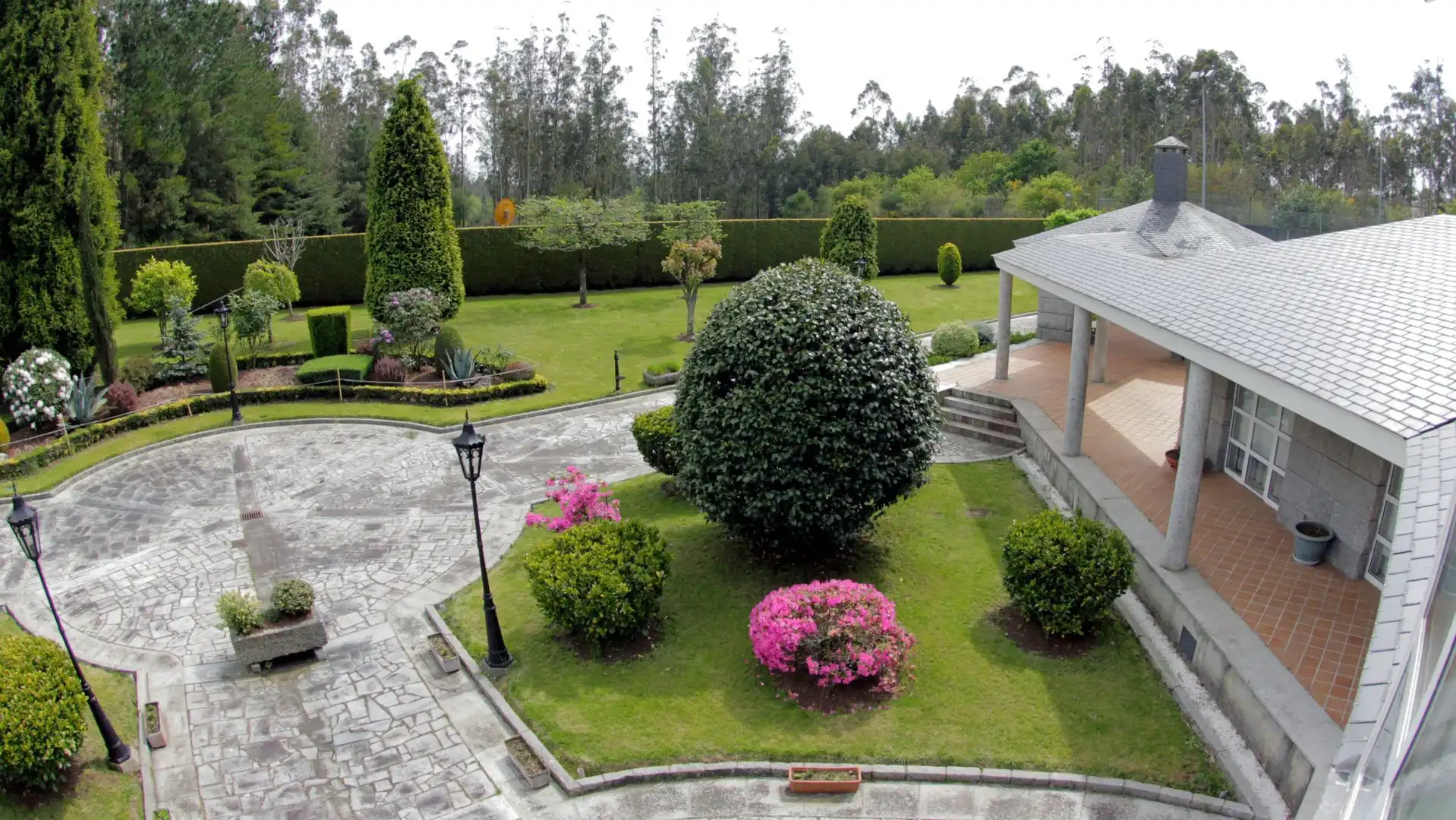 Jardín de Casa o chalet en venta en Santa Comba con Calefacción, Jardín privado y Terraza
