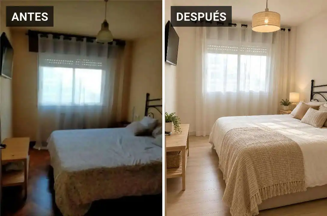 Bedroom of Flat for sale in O Milladoiro