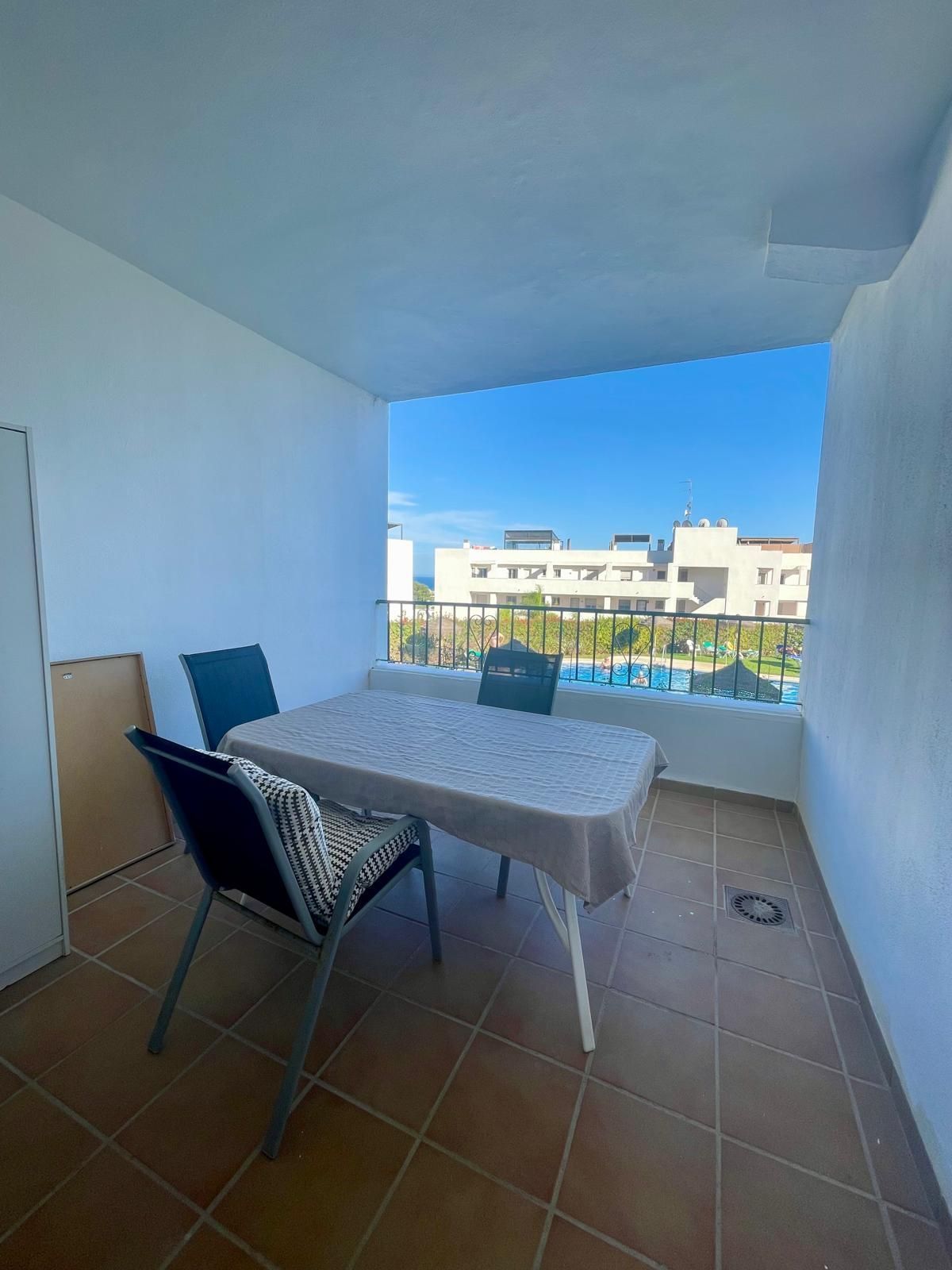 Balcony of Study for rent in Mijas  with Air Conditioner, Terrace and Community pool