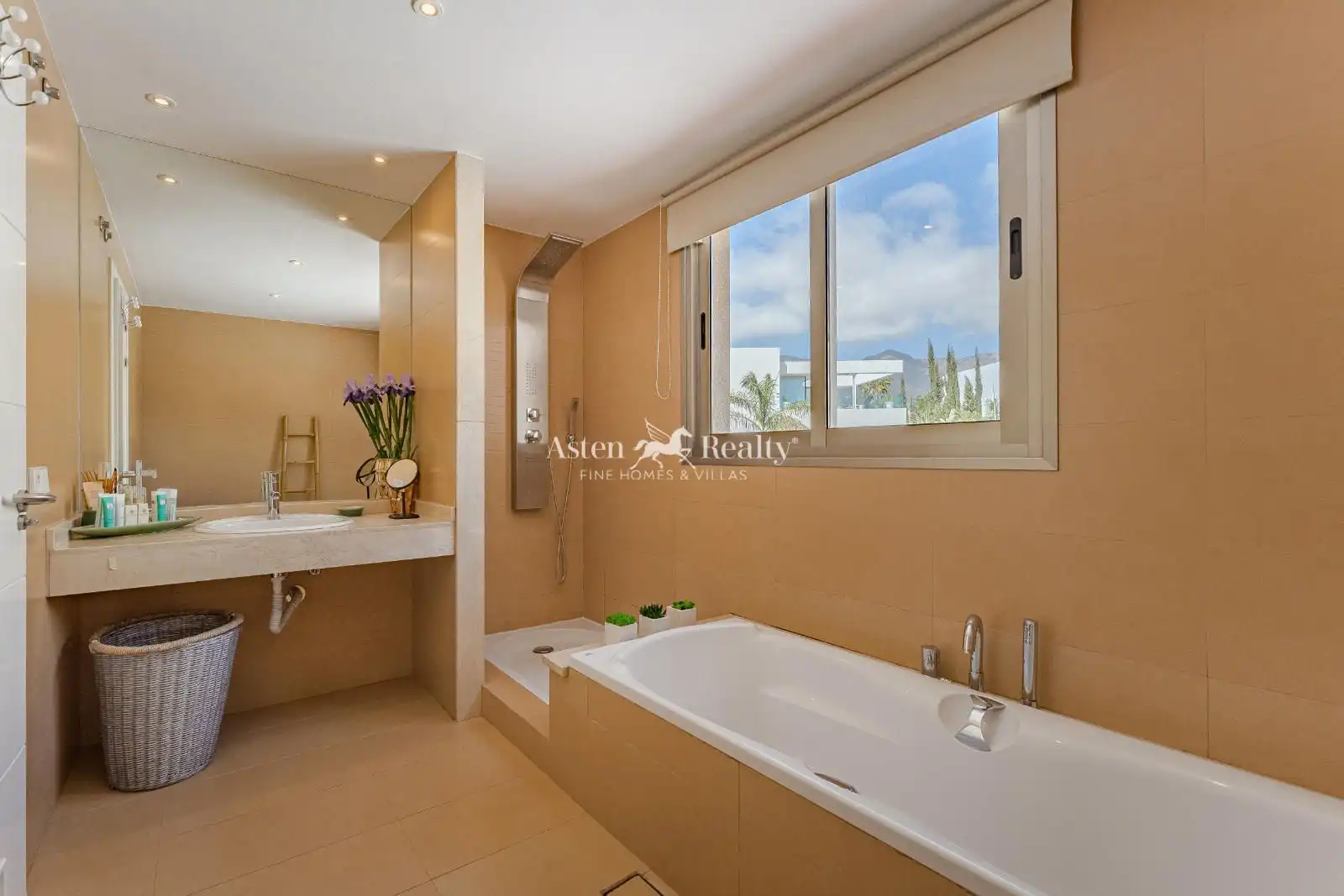 Bathroom of Houses for sale in Adeje  with Air Conditioner, Private garden and Terrace