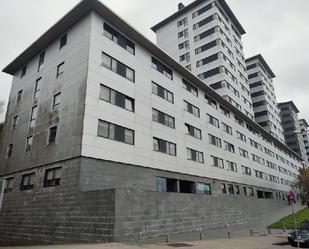 Vista exterior de Garatge en venda en Santiago de Compostela 