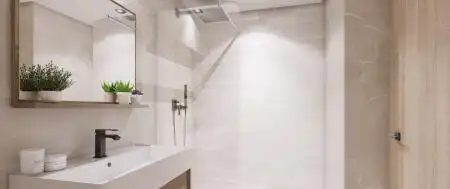 Baño de Apartamento en venta en Istán con Terraza