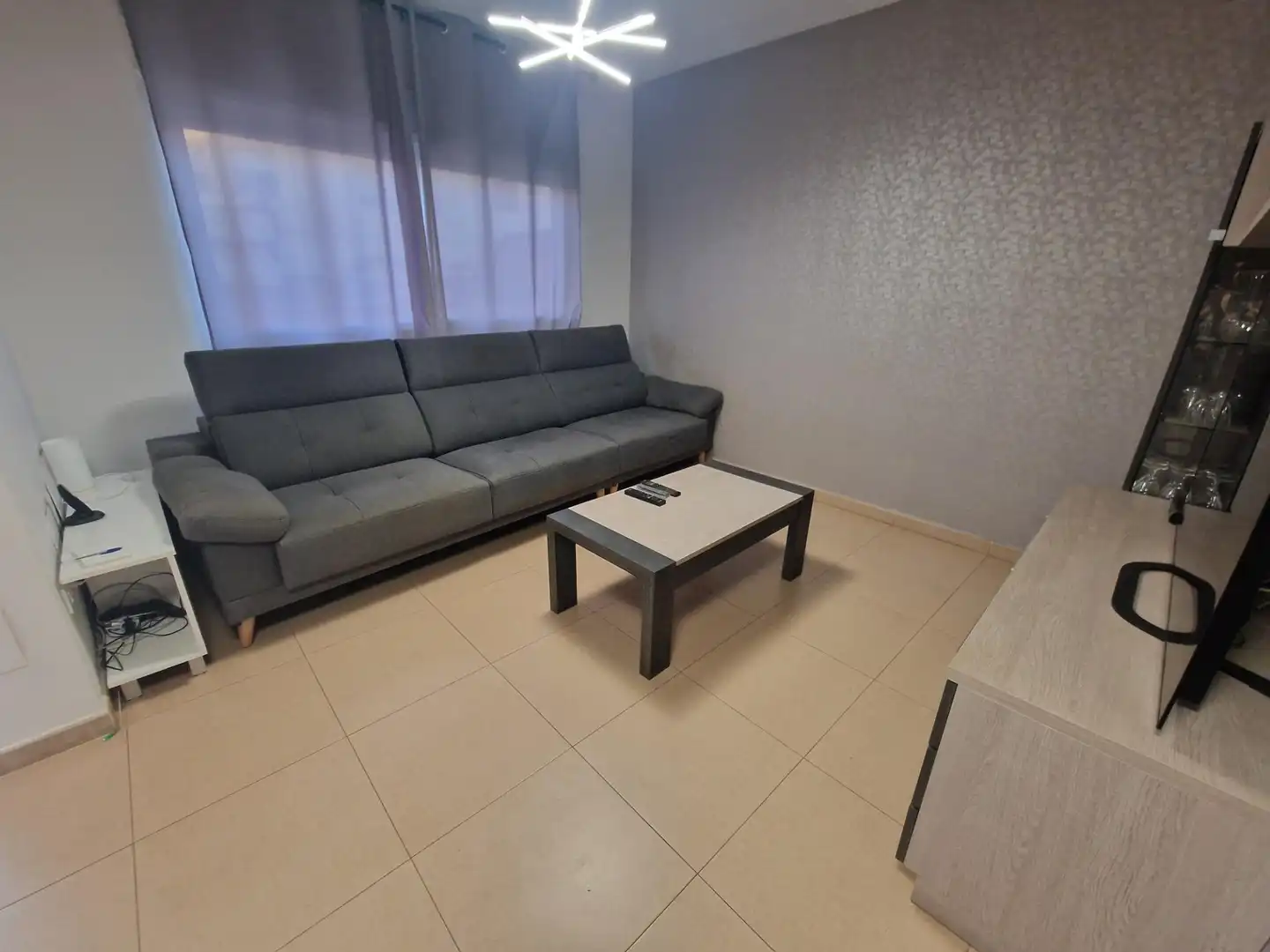Sala de estar de Casa adosada en venta en Águilas con Aire acondicionado, Jardín privado y Terraza