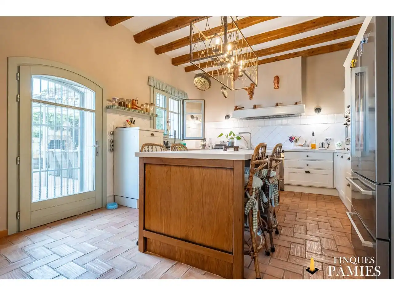 Cocina de Casa o chalet en venta en La Selva del Camp con Calefacción, Jardín privado y Terraza