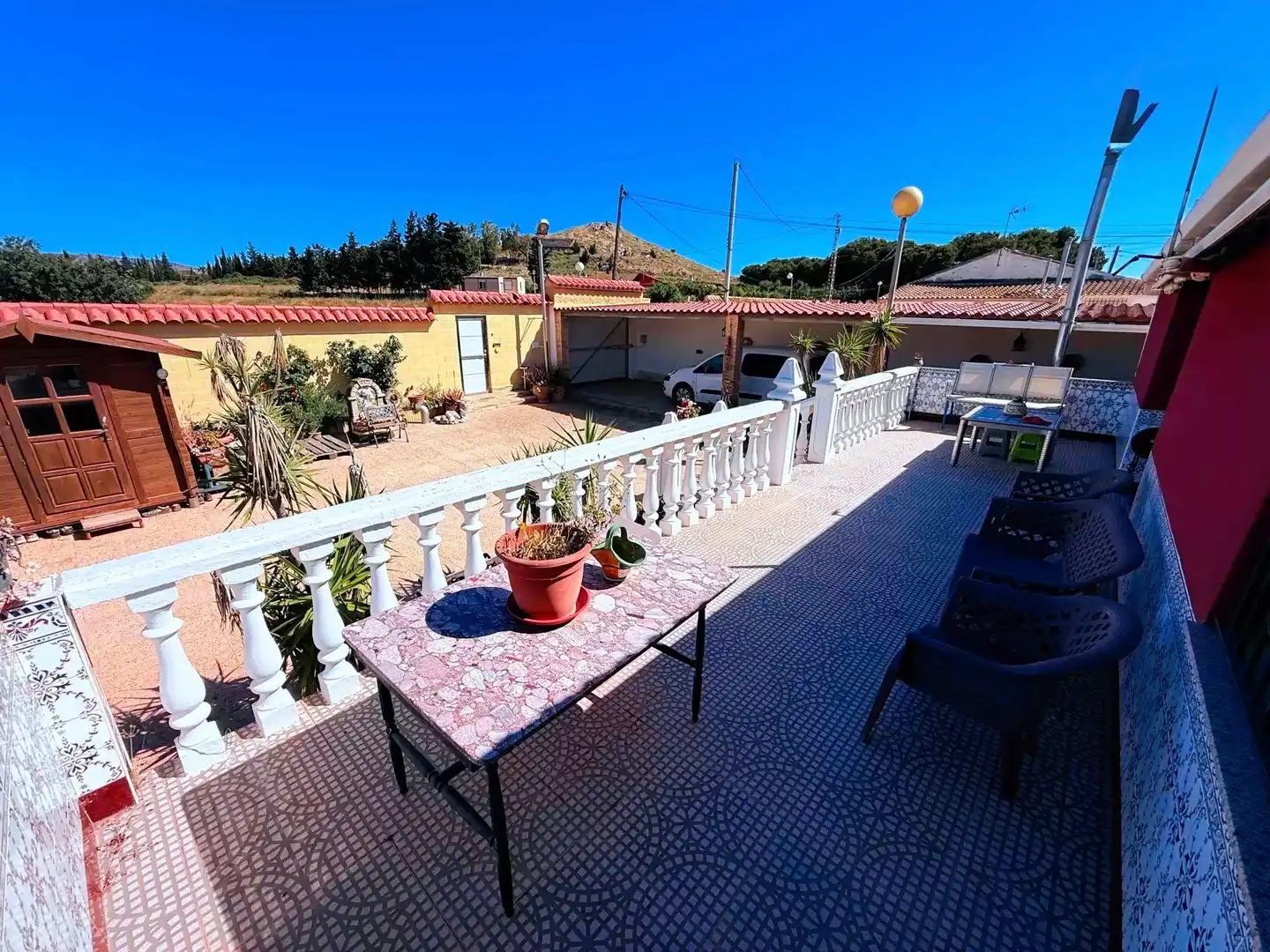 Terrasse von Haus oder Chalet zum Verkauf in Cartagena mit Terrasse, Abstellraum und Schwimmbad