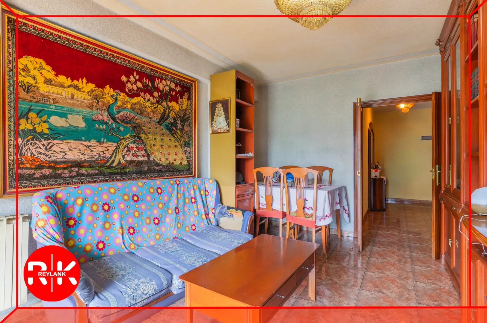 Sala de estar de Piso en venta en Coslada con Aire acondicionado, Calefacción y Parquet