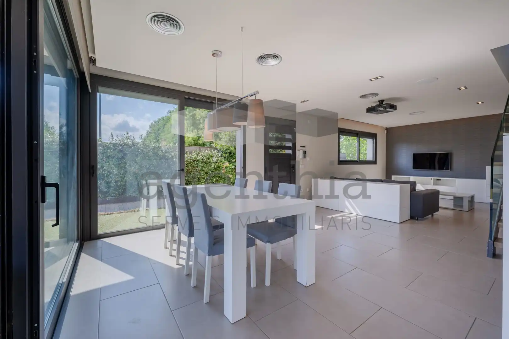 Dining room of Houses for sale in Vilobí d'Onyar  with Heating, Storage room and Furnished