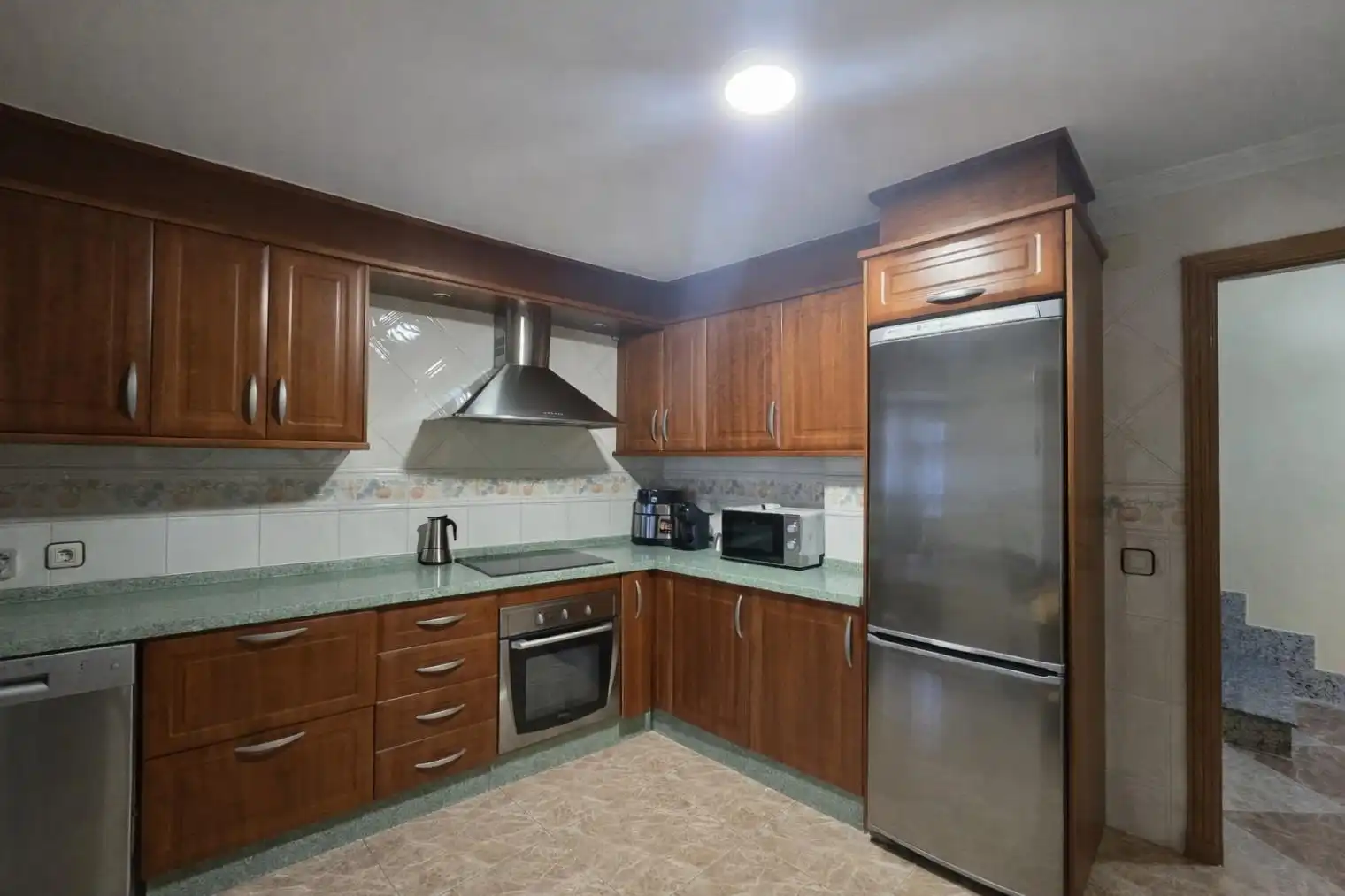 Kitchen of Houses for sale in Plasencia  with Air Conditioner, Terrace and Storage room