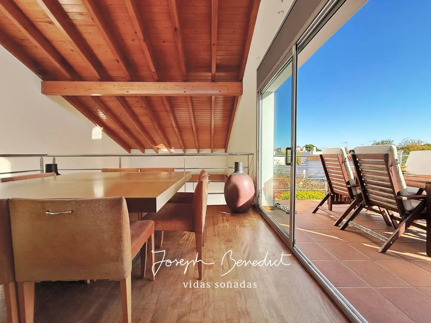 Terraza de Casa o chalet en venta en Castelldefels con Aire acondicionado, Calefacción y Jardín privado