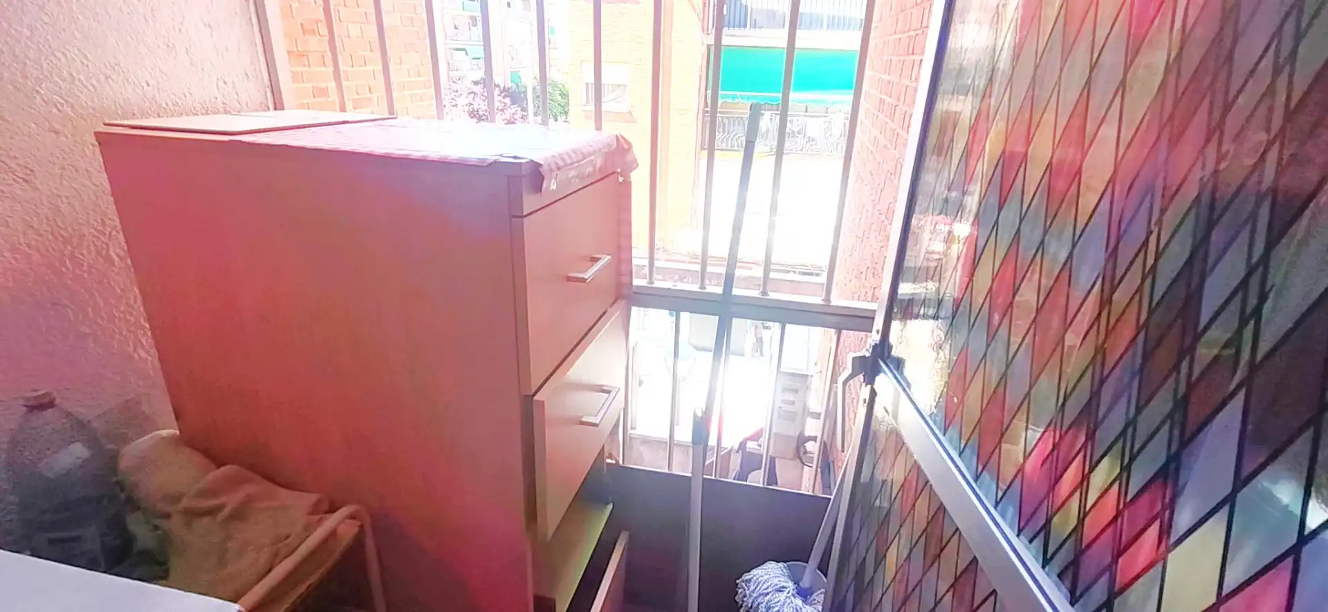 Terrasse von Wohnung zum Verkauf in Móstoles mit Heizung, Parkett und Terrasse