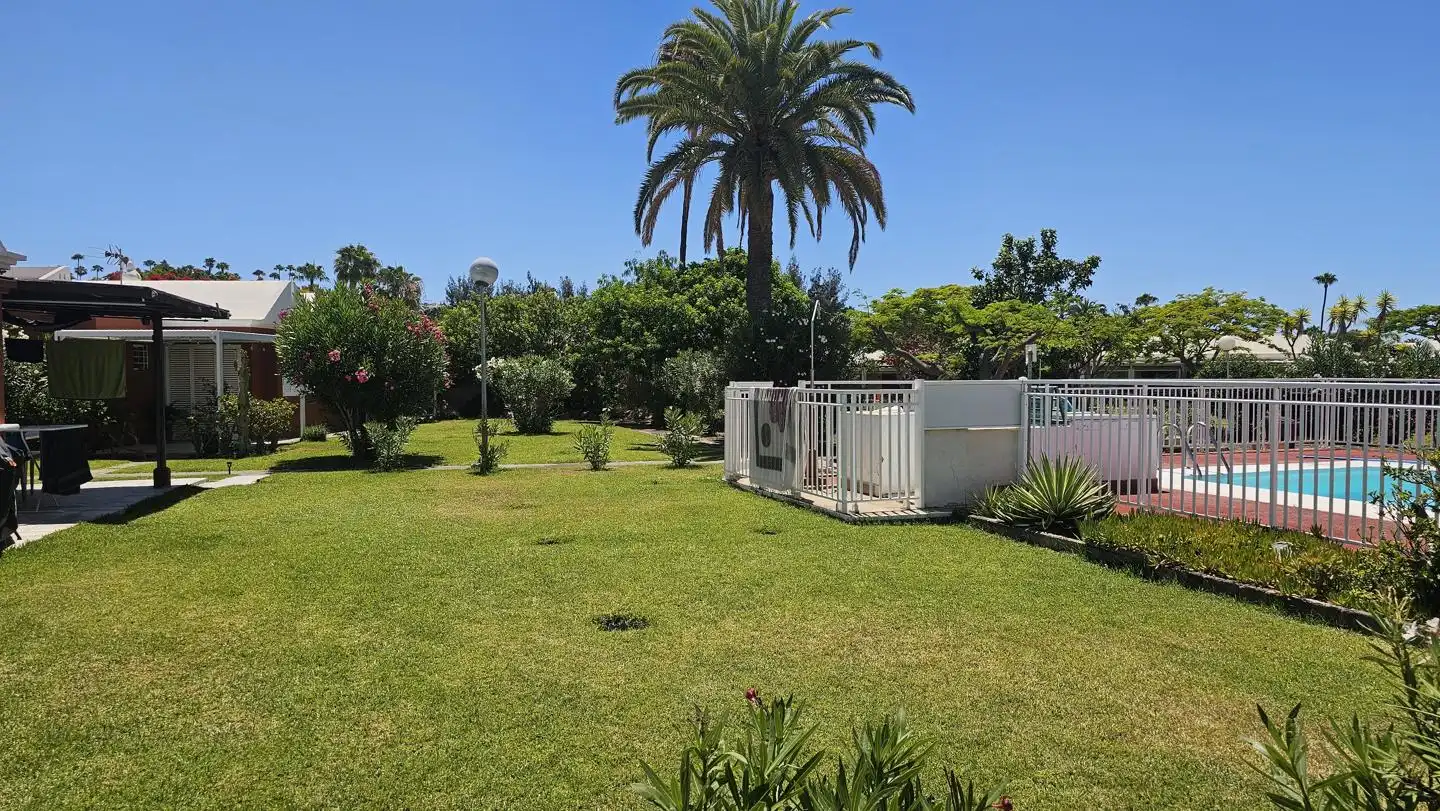 Jardí de Casa o xalet de lloguer en San Bartolomé de Tirajana amb Terrassa, Moblat i Internet