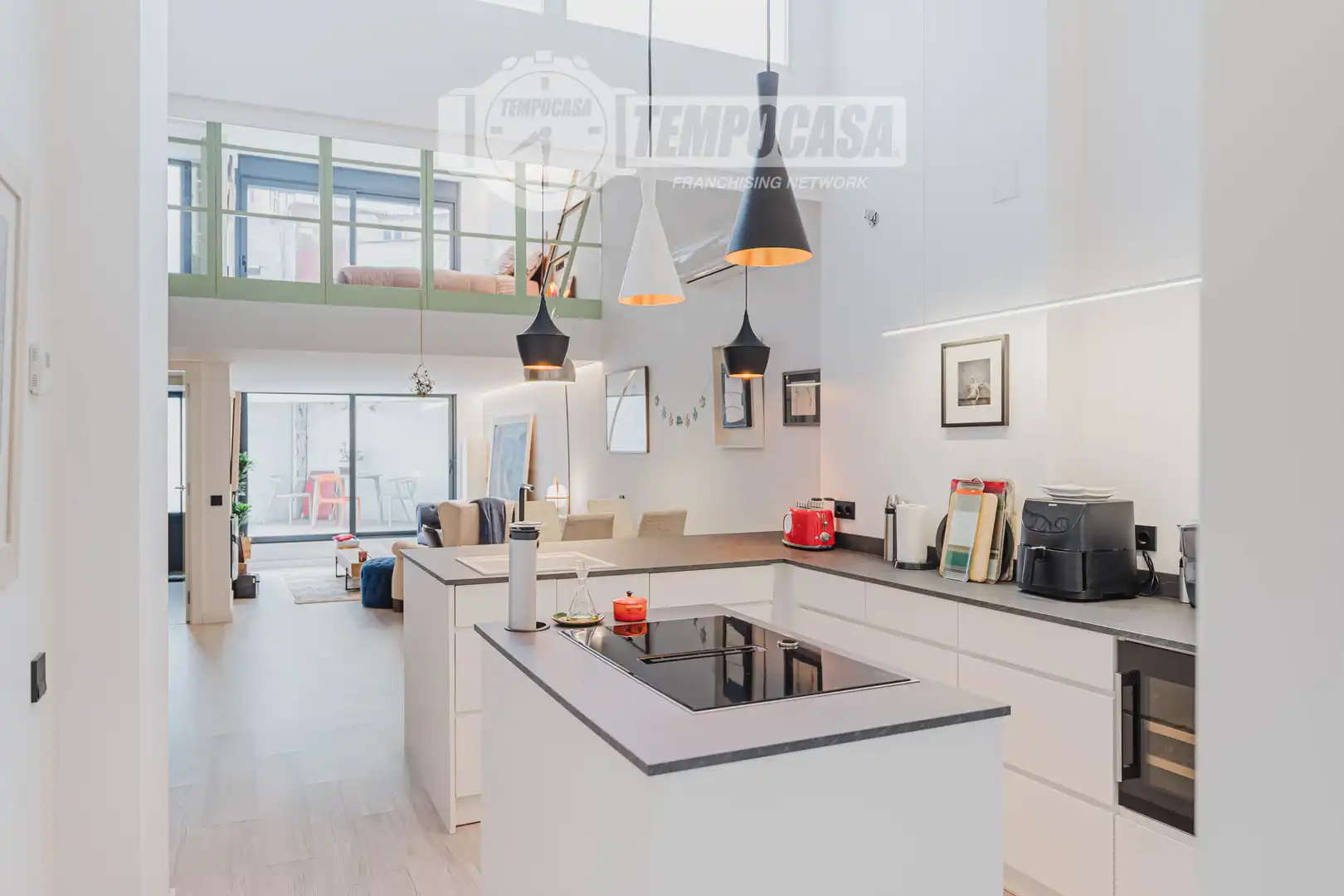 Kitchen of Flat for sale in Barcelona  with Air Conditioner, Heating and Balcony