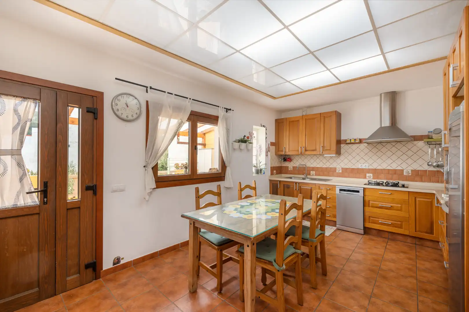 Cocina de Casa adosada en venta en Teror con Jardín privado, Terraza y Amueblado