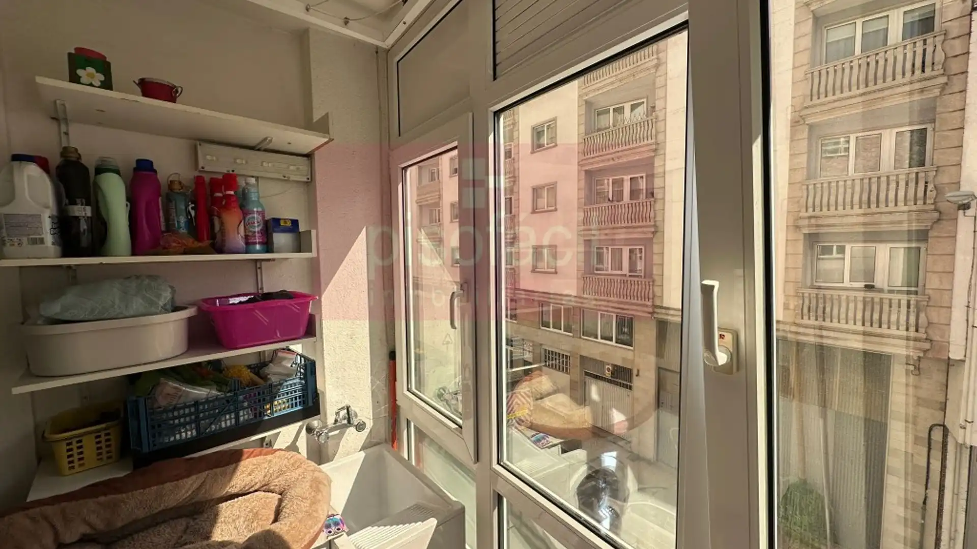 Balcony of Flat for sale in Lugo Capital