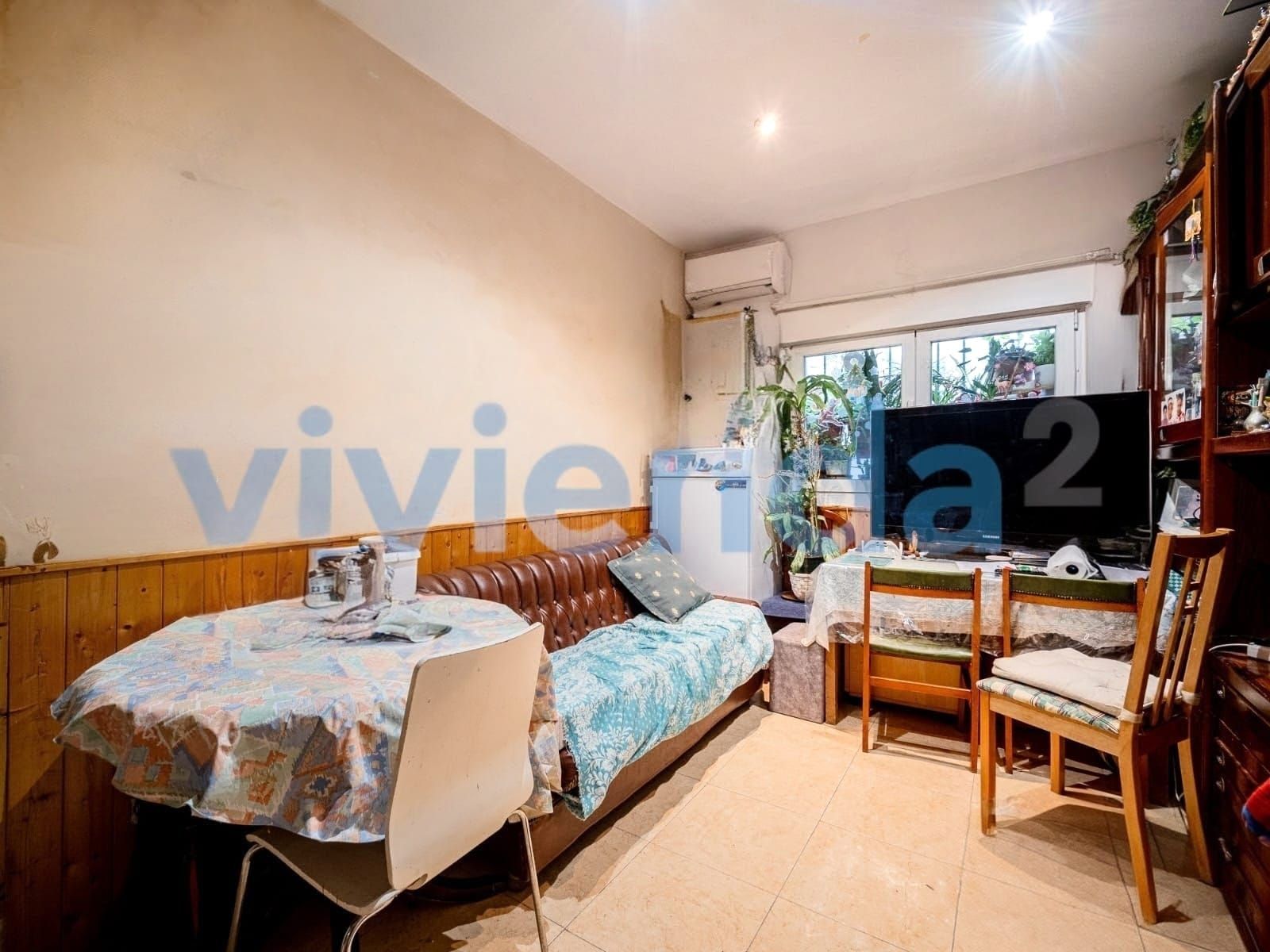 Living room of Flat for sale in  Madrid Capital  with Air Conditioner and Heating