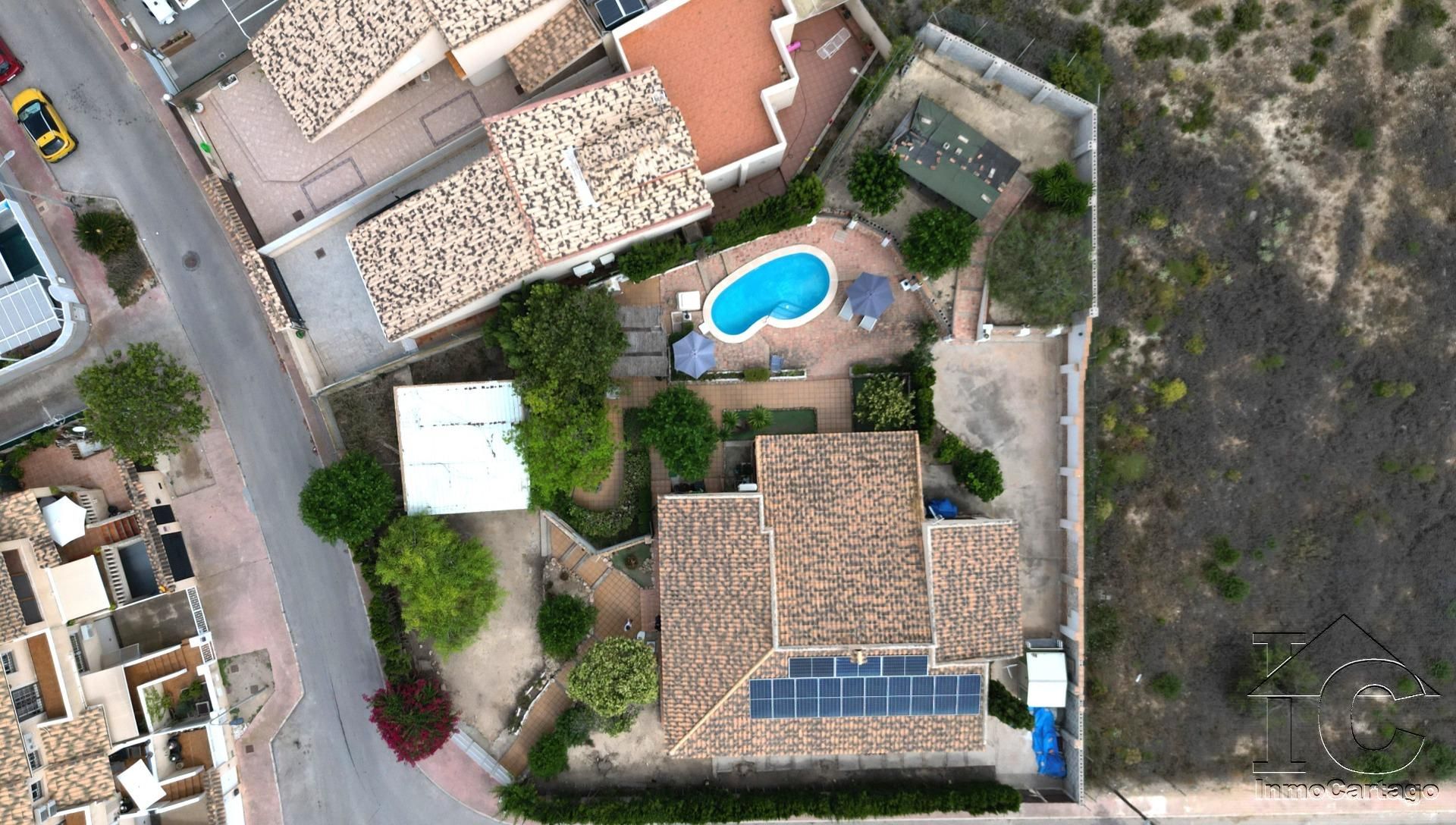 Exterior view of House or chalet for sale in Cartagena  with Air Conditioner and Swimming Pool