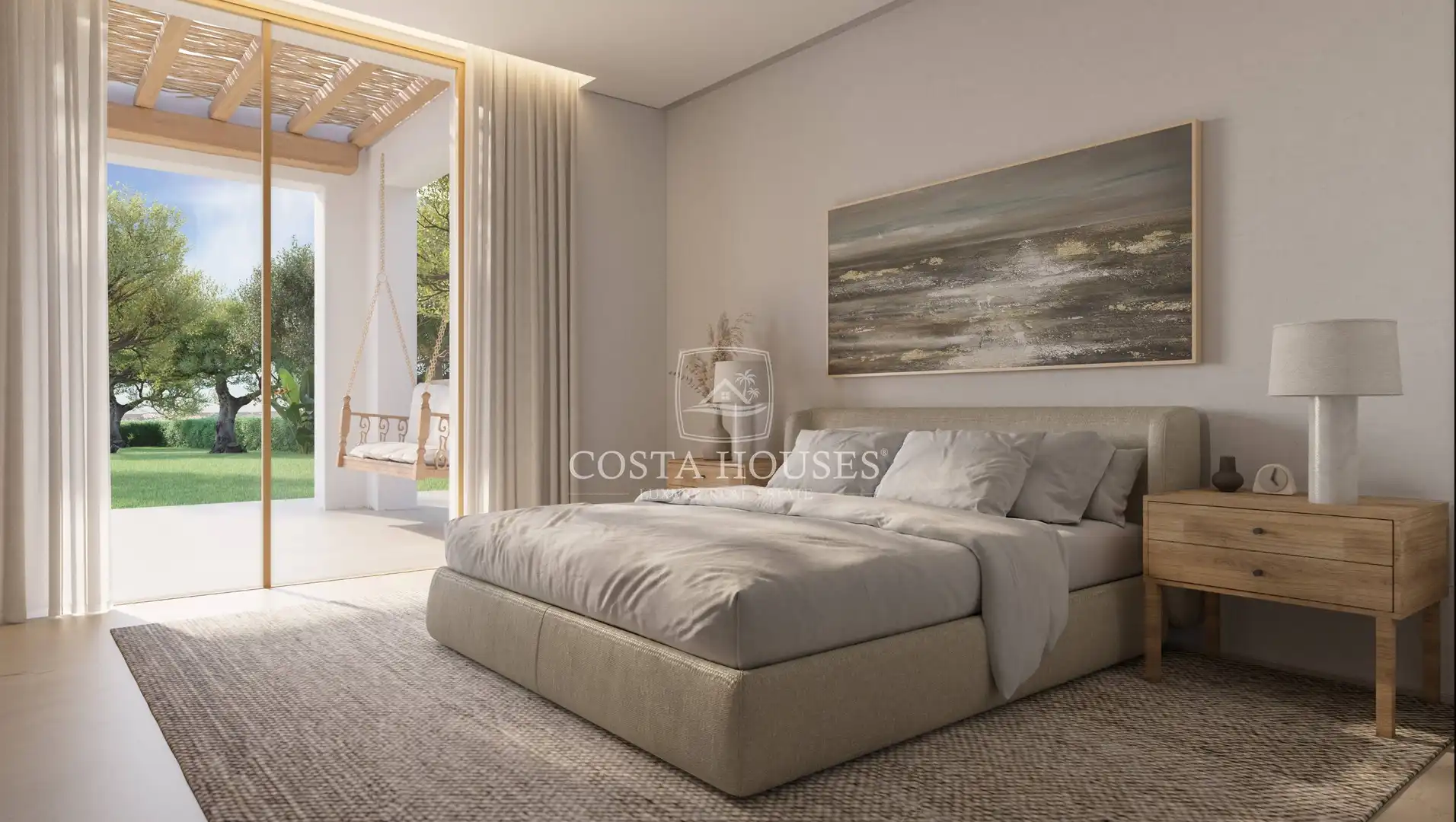 Bedroom of Houses for sale in Jávea / Xàbia  with Air Conditioner, Private garden and Terrace