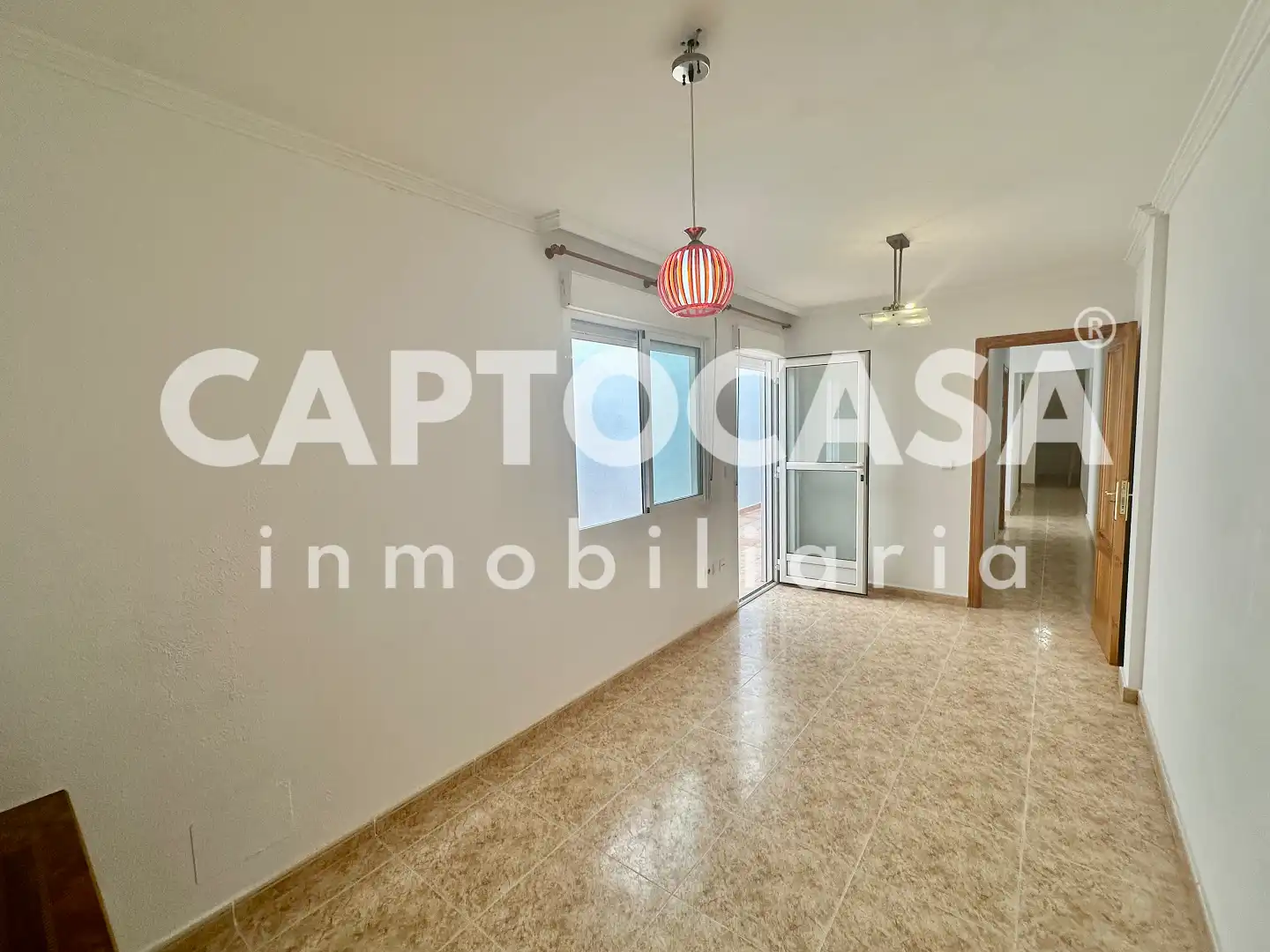 Sala d'estar de Casa adosada en venda en Cartagena amb Terrassa i Balcó