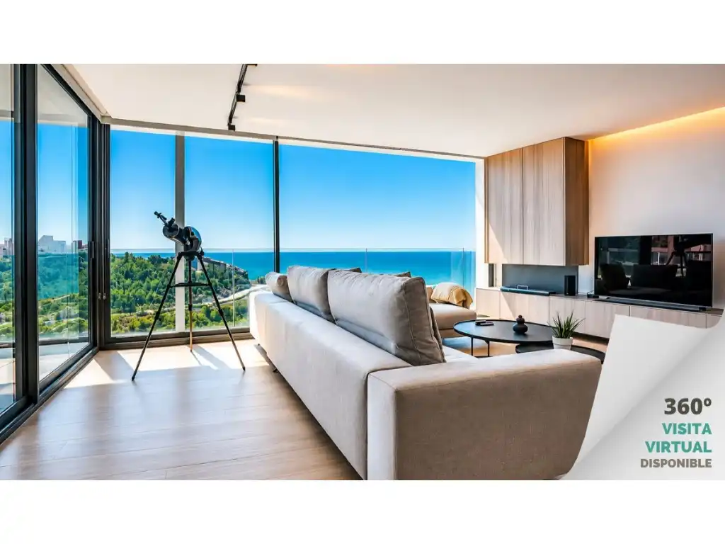 Sala de estar de Ático en venta en Oropesa del Mar / Orpesa con Aire acondicionado, Terraza y Horno