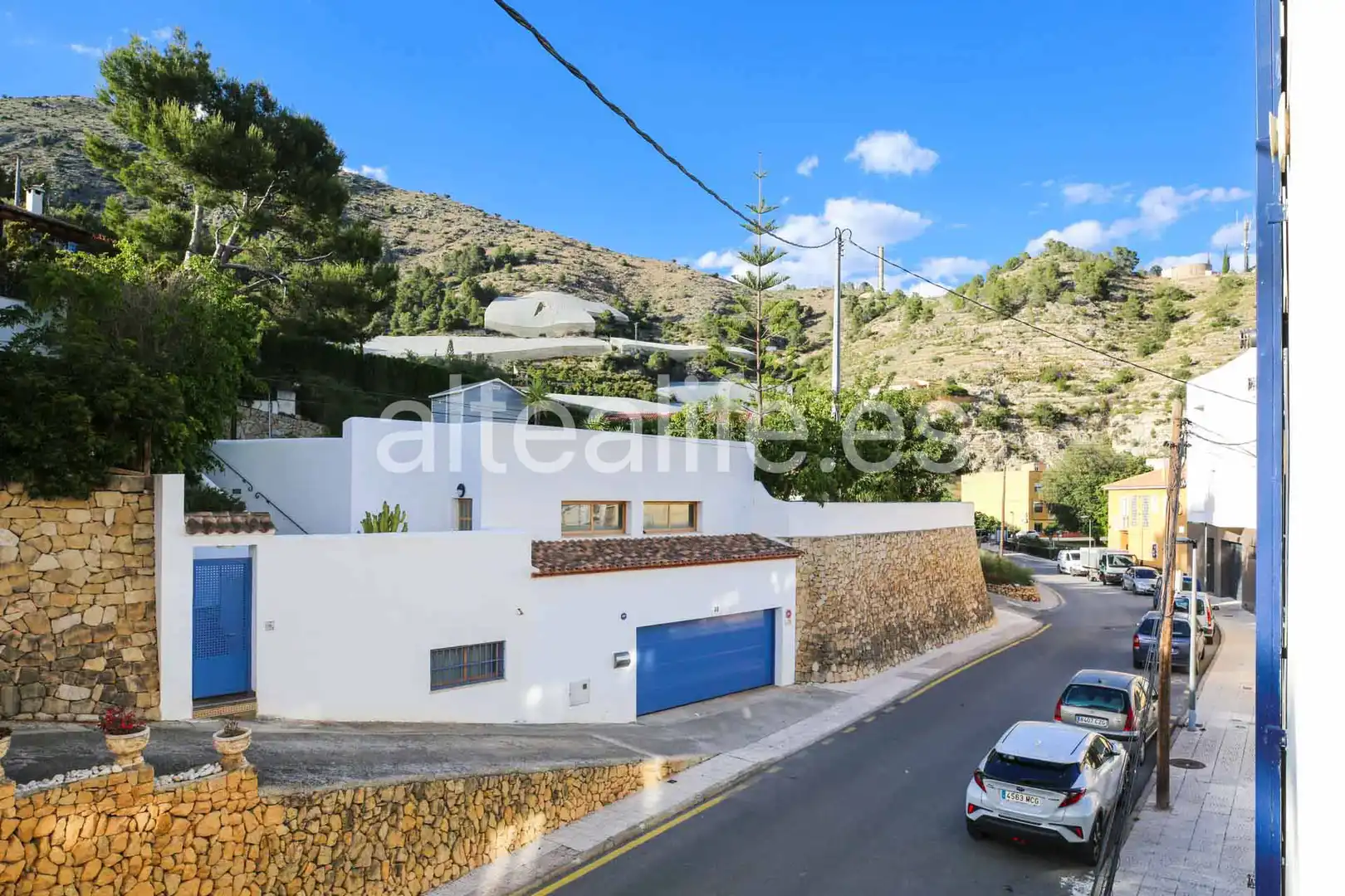 Vista exterior de Apartamento en venta en Callosa d'en Sarrià con Calefacción y Terraza