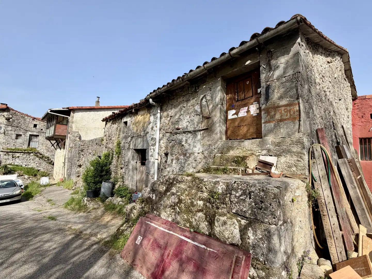 Vista exterior de Casa o xalet en venda en Miera