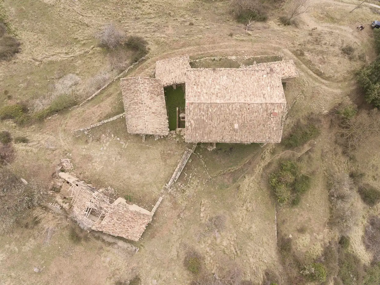 Vista exterior de Finca rústica en venda en Castell de l'Areny