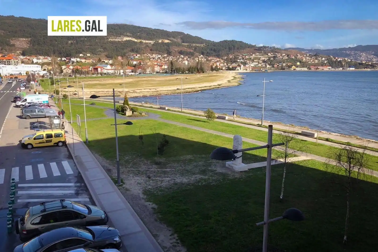 Parking of Flat for rent in Moaña  with Heating, Terrace and Storage room