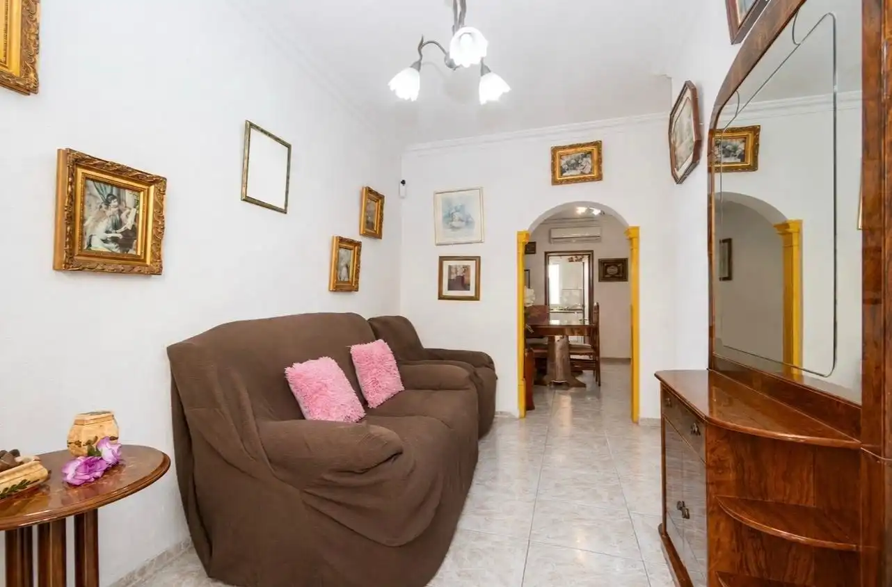 Sala de estar de Planta baja en venta en  Palma de Mallorca con Aire acondicionado, Calefacción y Jardín privado