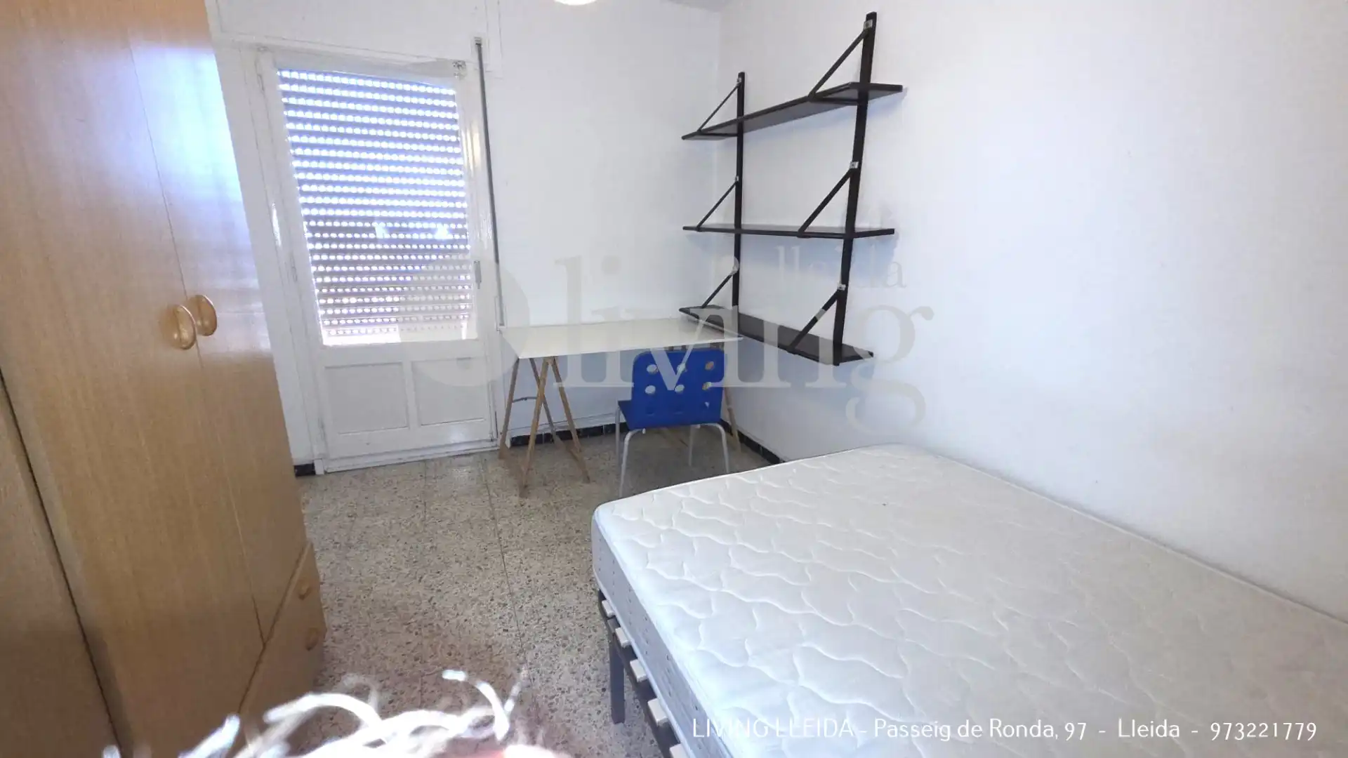 Bedroom of Flat for rent in Lleida  with Heating, Parquet flooring and Furnished