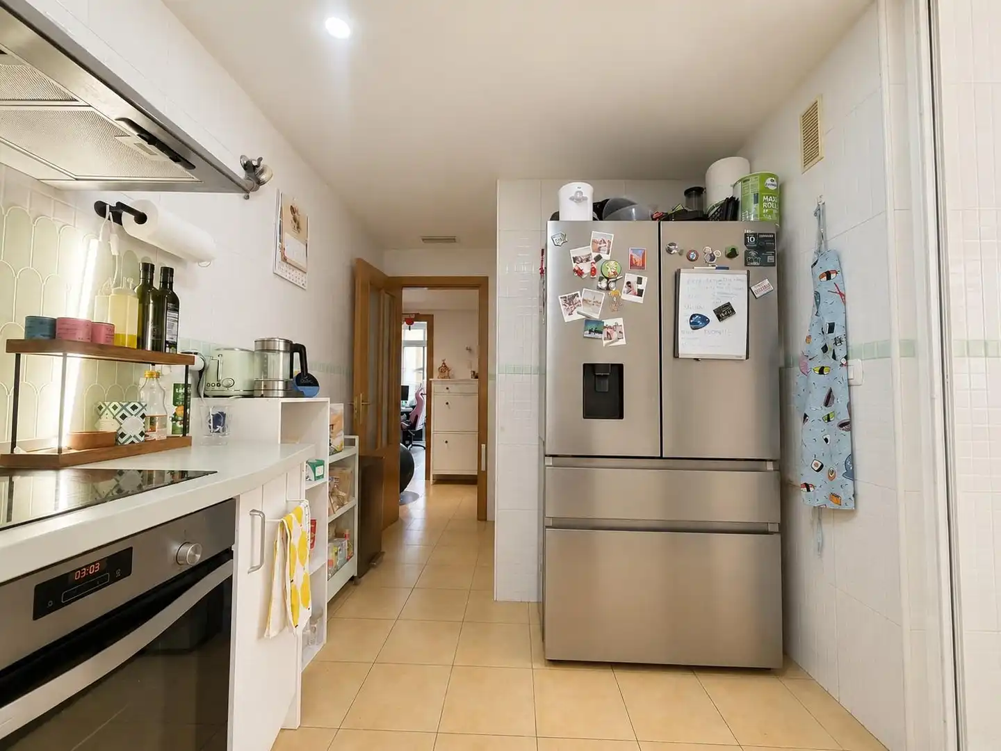 Cocina de Piso en venta en Alicante / Alacant con Aire acondicionado y Piscina comunitaria