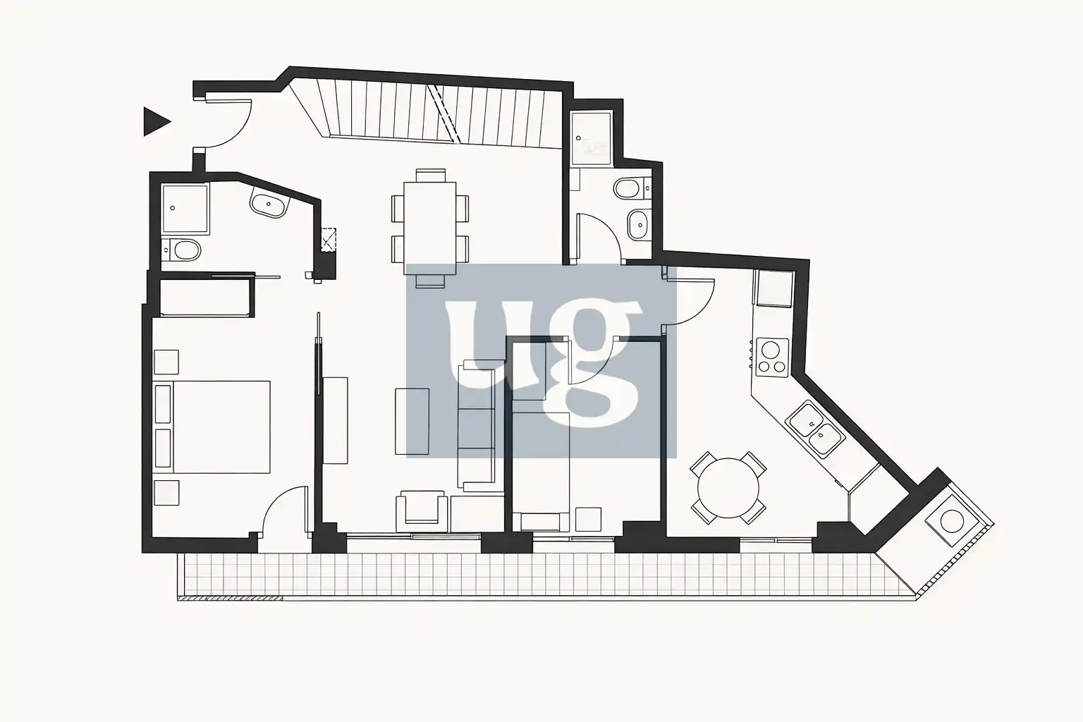 Dúplex en venta en Cornellà de Llobregat con Terraza, Trastero y Balcón