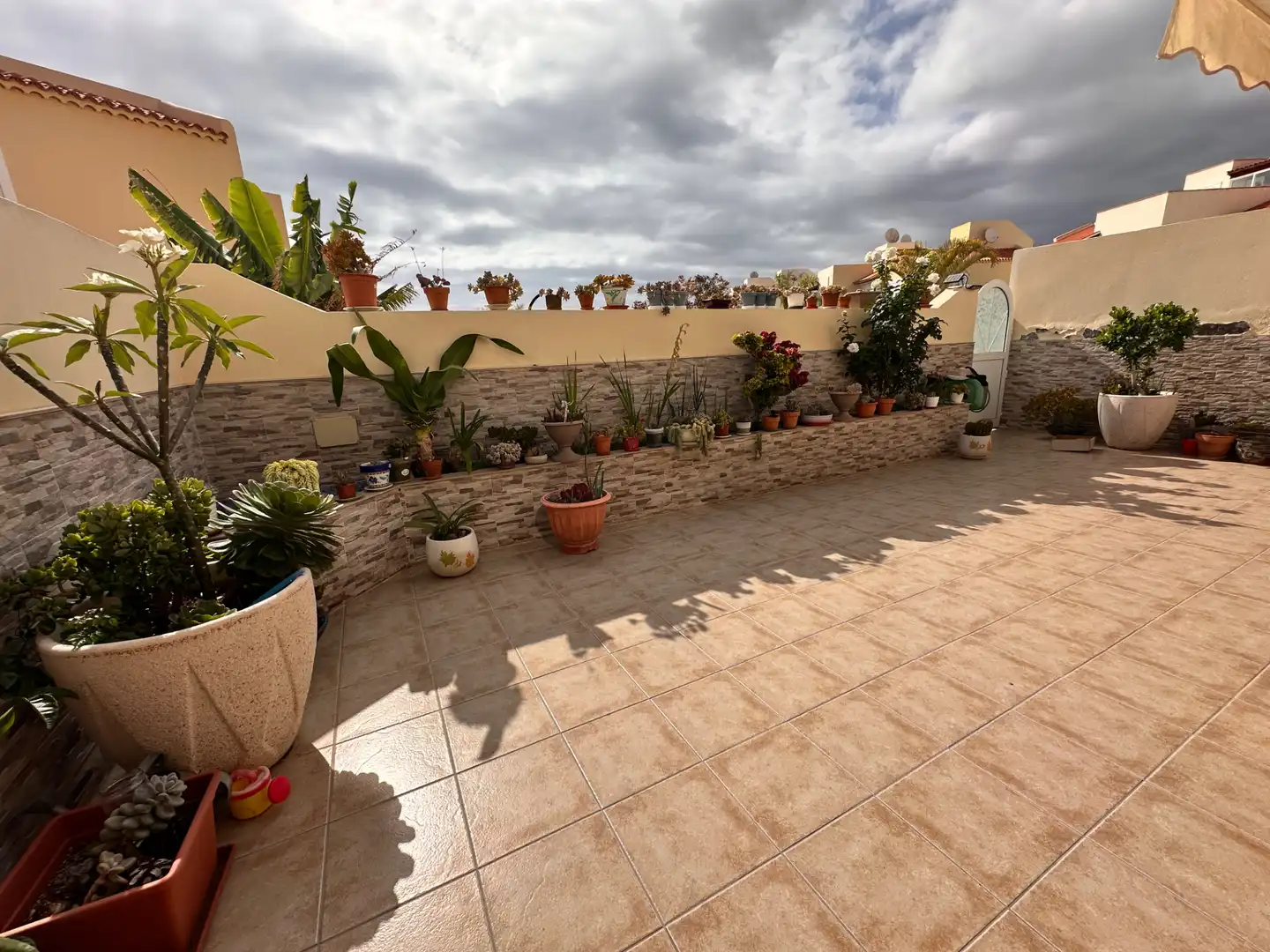 Terraza de Casa o chalet en venta en Adeje con Aire acondicionado, Jardín privado y Terraza