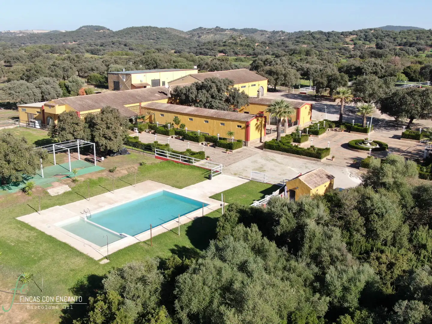 Piscina de Finca rústica en venda en Morón de la Frontera amb Jardí privat, Terrassa i Piscina