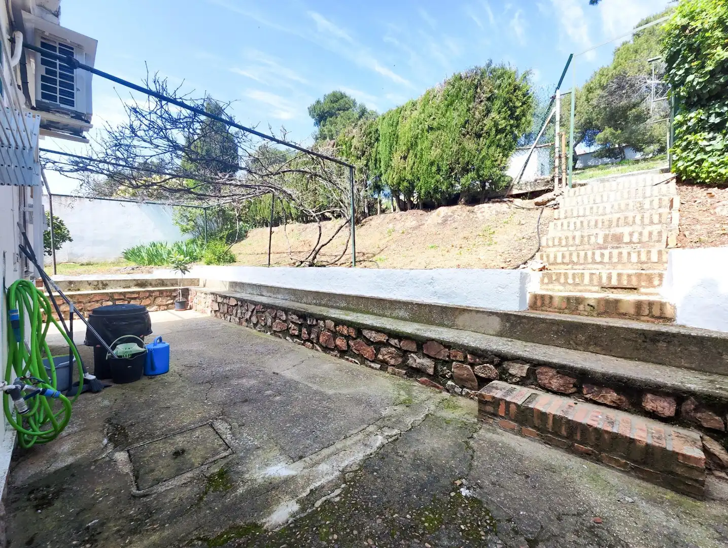 Garden of Houses for sale in Puertollano  with Air Conditioner, Heating and Private garden