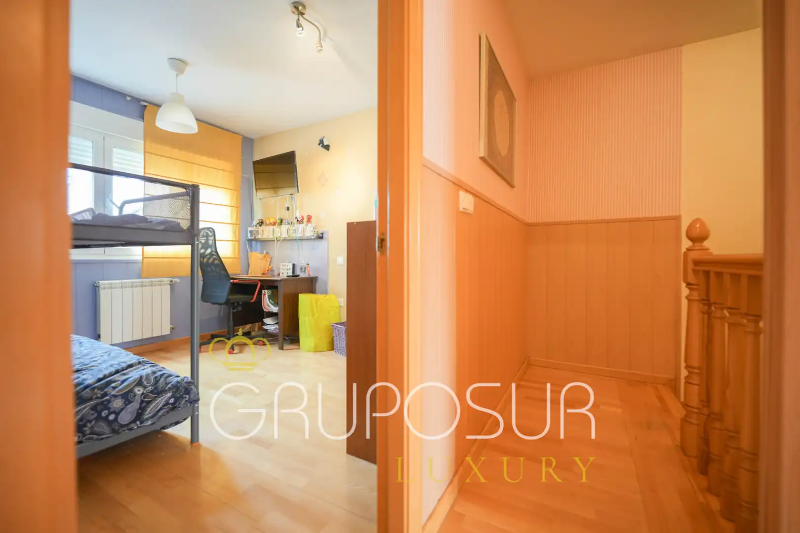 Habitación de Casa adosada en venta en Boecillo con Calefacción, Jardín privado y Parquet