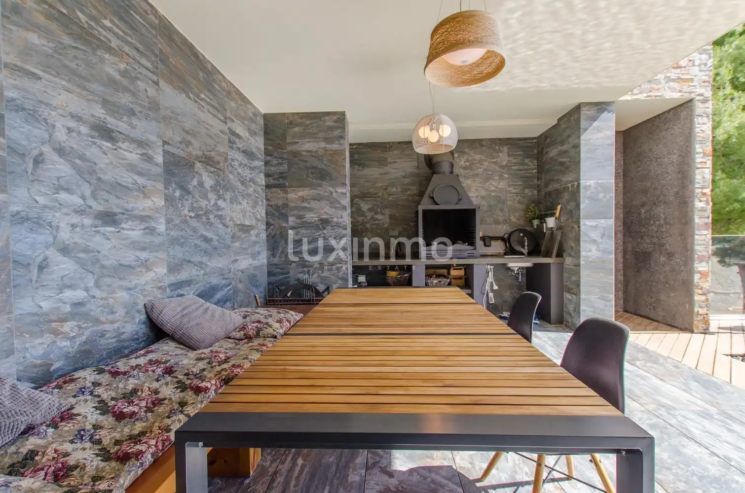 Esszimmer von Haus oder Chalet zum Verkauf in Altea mit Klimaanlage, Heizung und Privatgarten