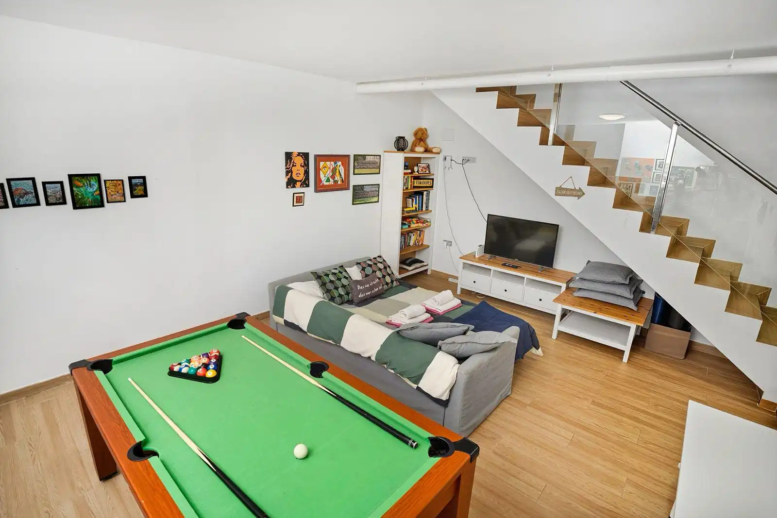 Sala d'estar de Casa o xalet de lloguer en San Miguel de Abona amb Aire condicionat, Jardí privat i Terrassa