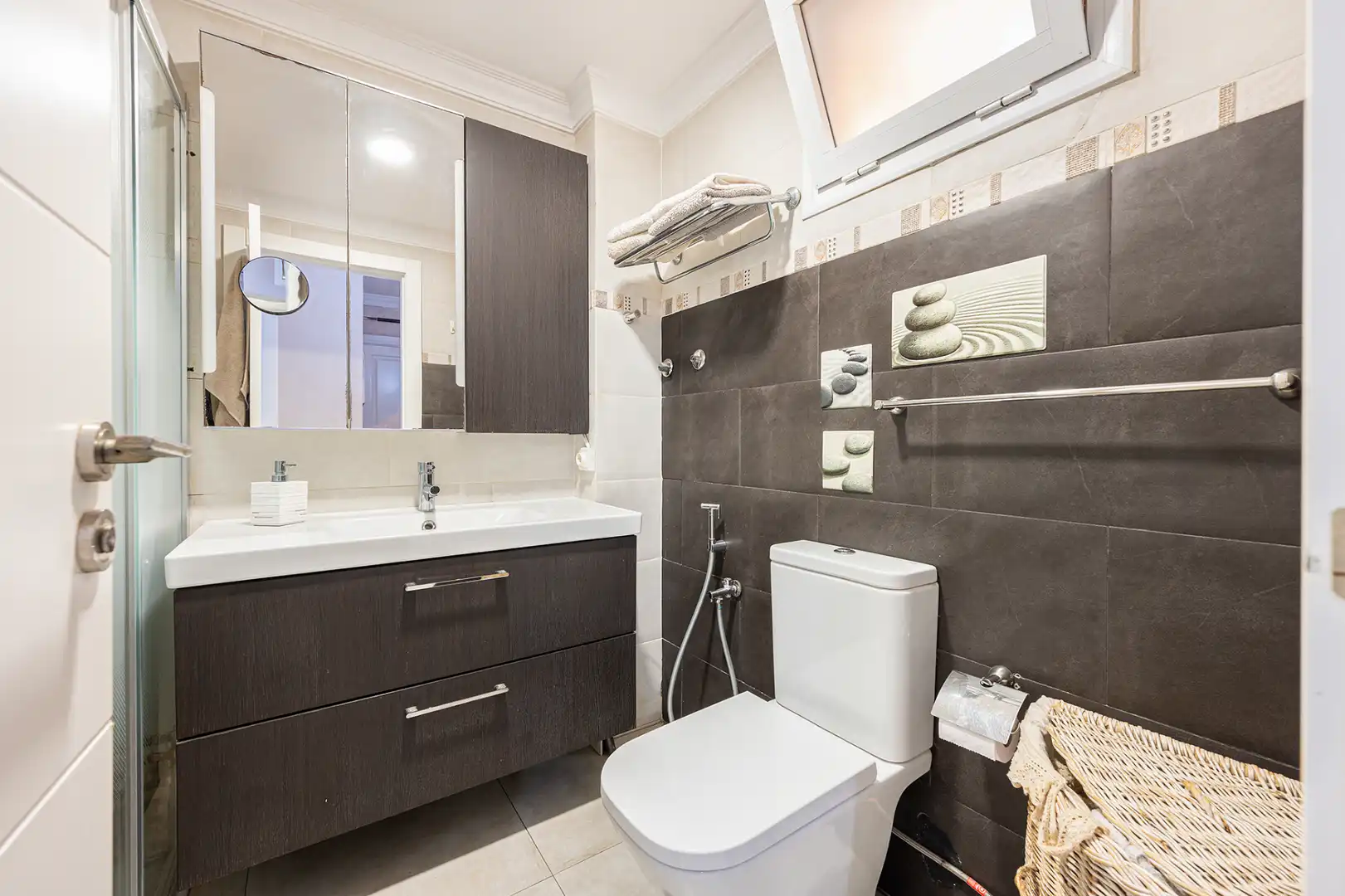 Badezimmer von Wohnung zum Verkauf in Telde mit Möbliert, Balkon und Gemeinschaftspool
