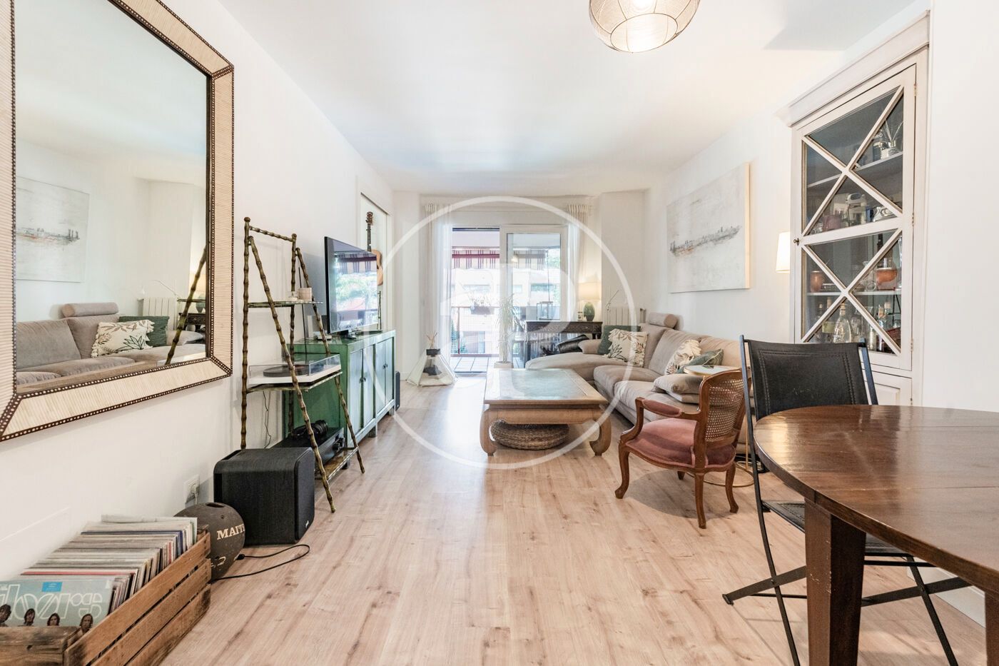 Living room of Flat for sale in  Madrid Capital  with Air Conditioner, Heating and Terrace
