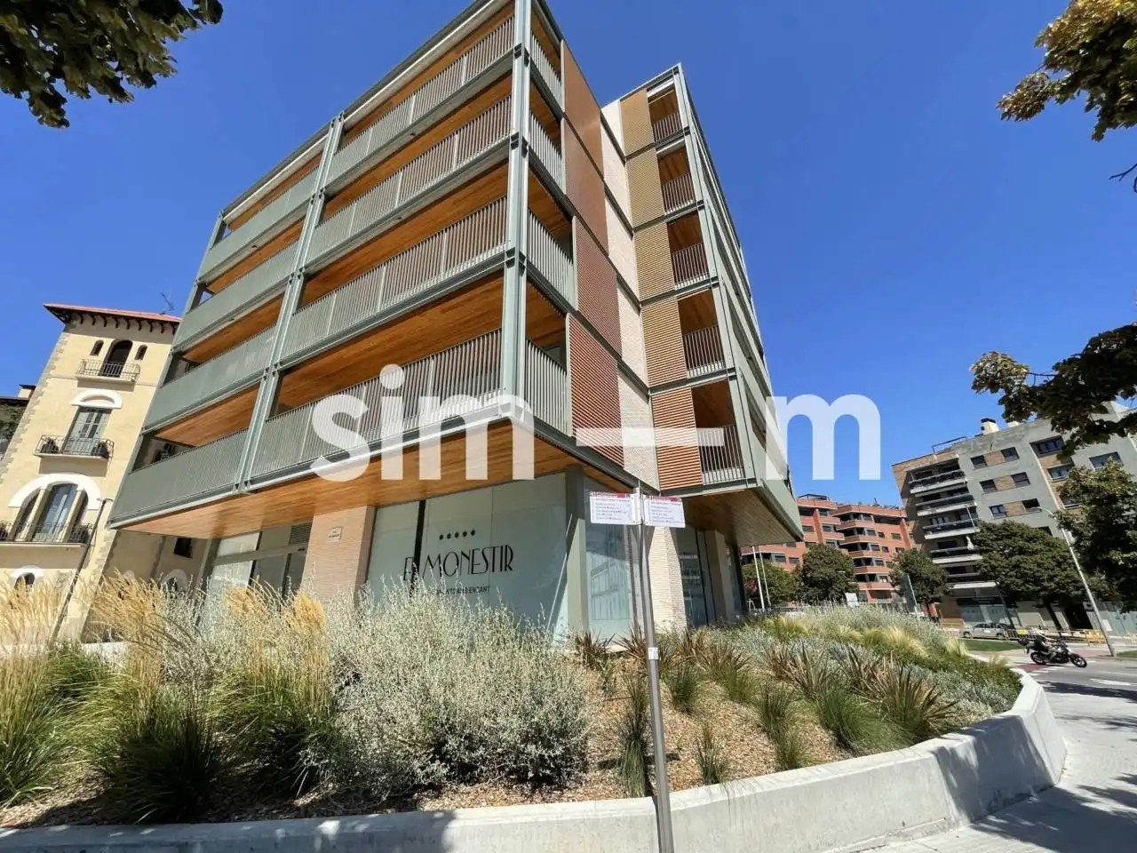 Außenansicht von Wohnung zur Miete in Vic mit Klimaanlage, Heizung und Terrasse