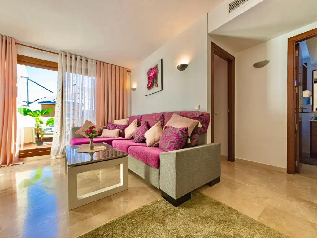 Wohnzimmer von Dachboden zum Verkauf in Torrevieja mit Terrasse und Möbliert
