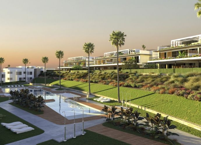 Garden of Apartment for sale in Marbella  with Air Conditioner, Private garden and Parquet flooring